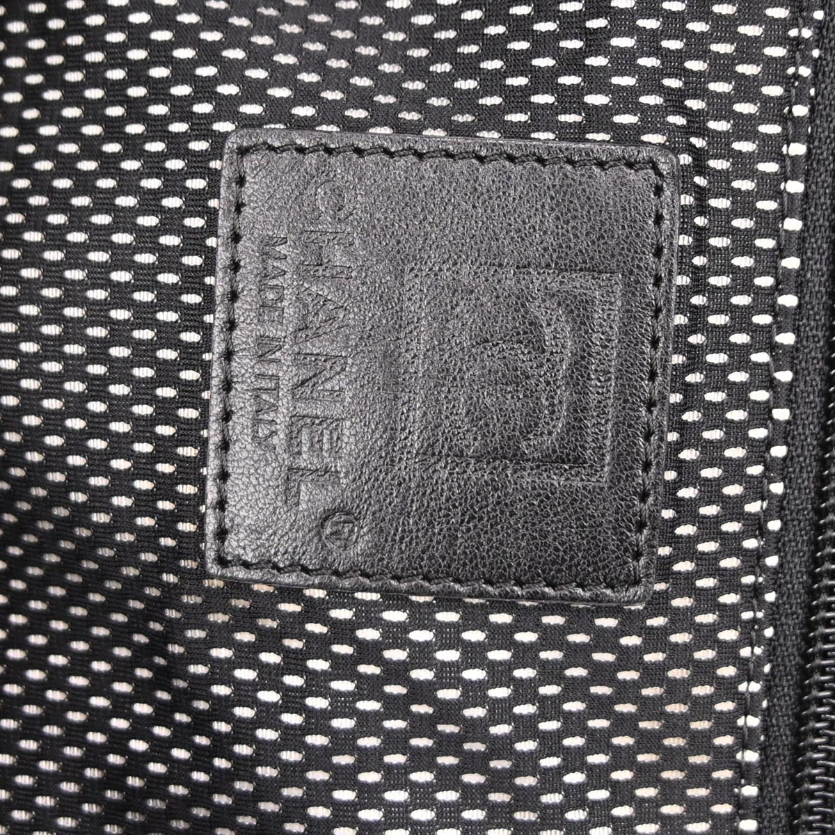 Chanel 2006-2008 Black PVC Sport Line Duffle Handbag