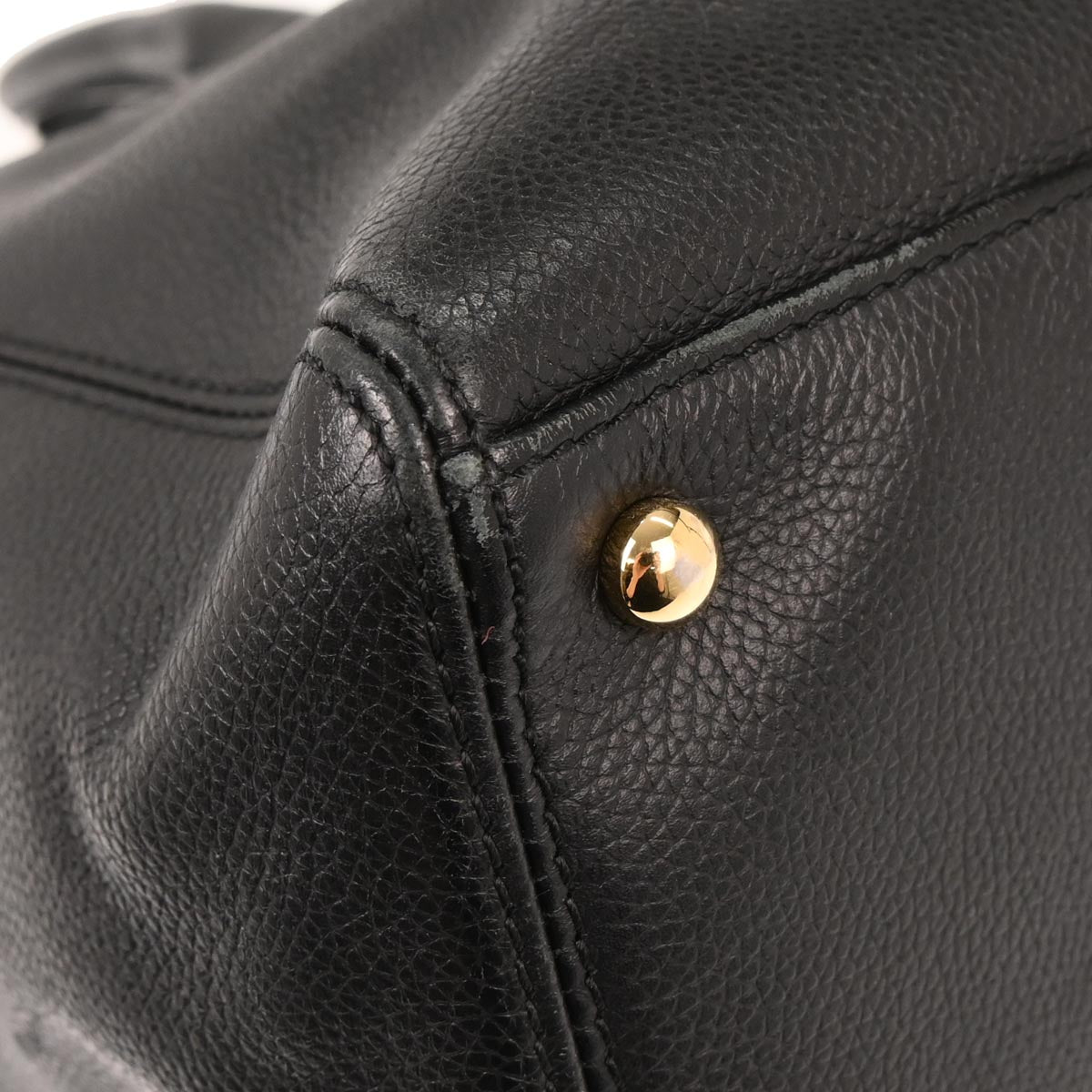 Chanel 2012 Black Calfskin Cerf Executive Tote Bag