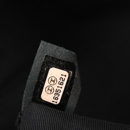 Chanel 2012 Black Calfskin Cerf Executive Tote Bag