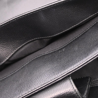 Chanel 2012 Black Calfskin Cerf Executive Tote Bag