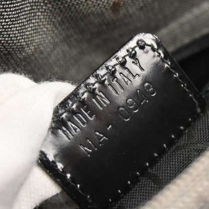 Christian Dior Gray Canvas Lady Dior 2way Shoulder Handbag