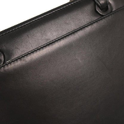 Chanel 1997-1999 Black Calfskin Shoulder Bag