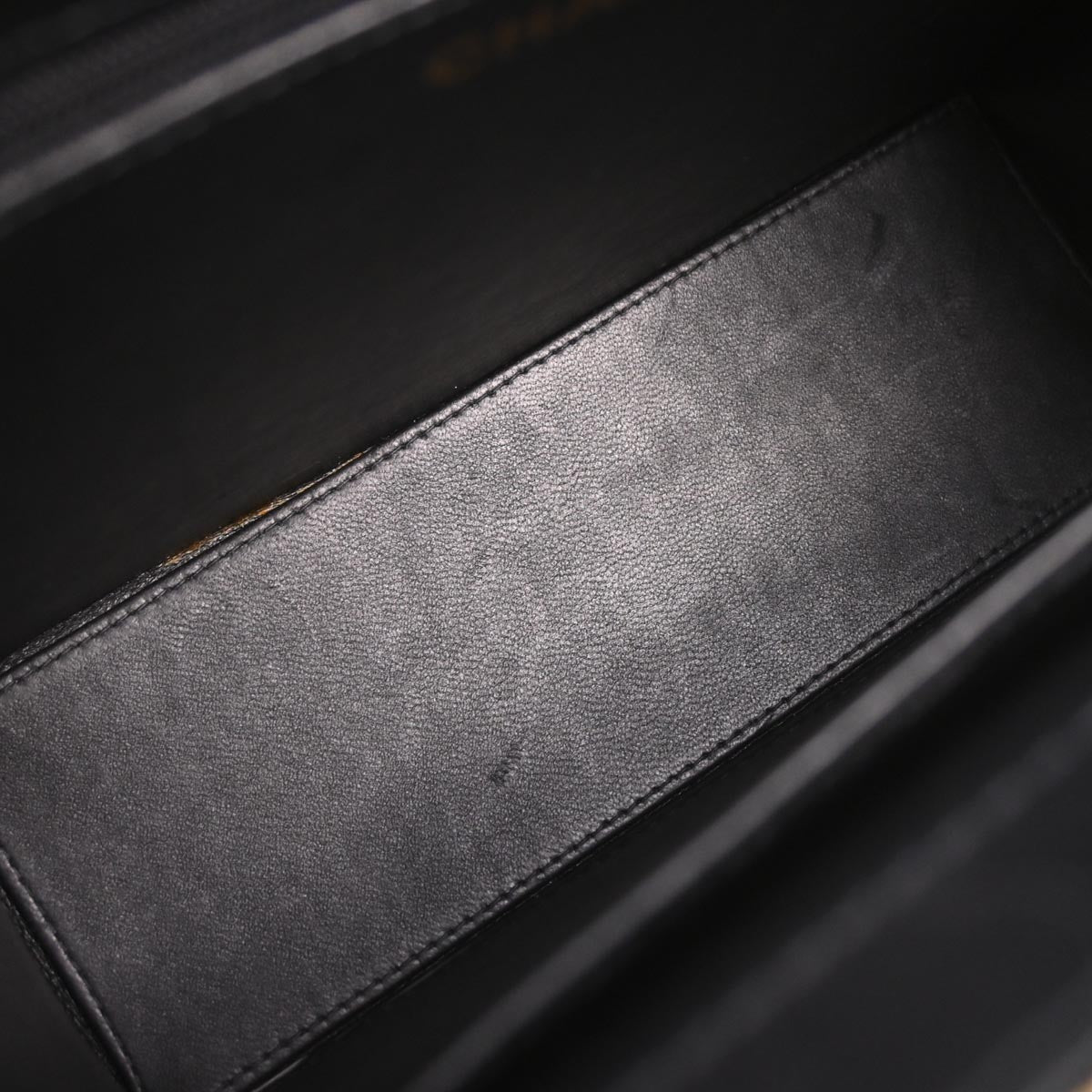 Chanel 1997-1999 Black Calfskin Shoulder Bag