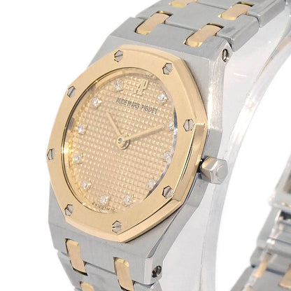 Audemars Piguet Royal Oak Mini Ref.66339SA Quartz Watch SS 18KYG