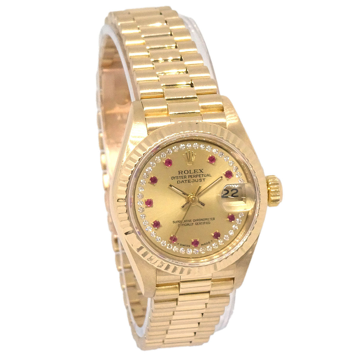 Rolex Oyster Perpetual Datejust 26mm Ref.69178G Self-winding Watch 18K
