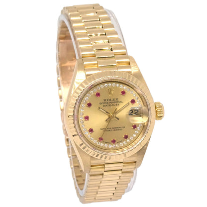 Rolex Oyster Perpetual Datejust 26mm Ref.69178G Self-winding Watch 18K
