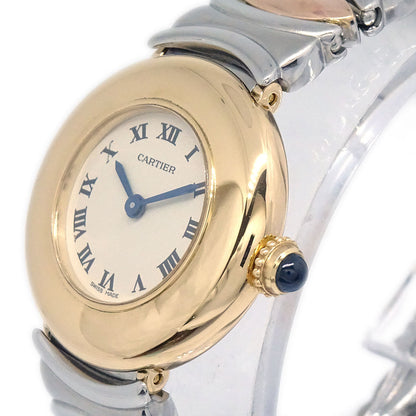 Cartier Must Colisee Belle Epoque SM Ref.2551 Quartz Watch 18KYG SS