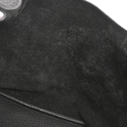 Hermes Black Taurillon Clemence Picotin Lock 22 MM Handbag