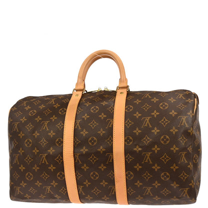 Louis Vuitton 2003 Monogram Keepall 45 Duffle Bag M41428
