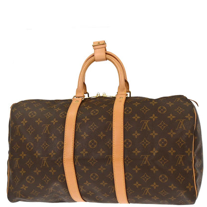 Louis Vuitton Monogram Keepall 45 Duffle Bag M41428