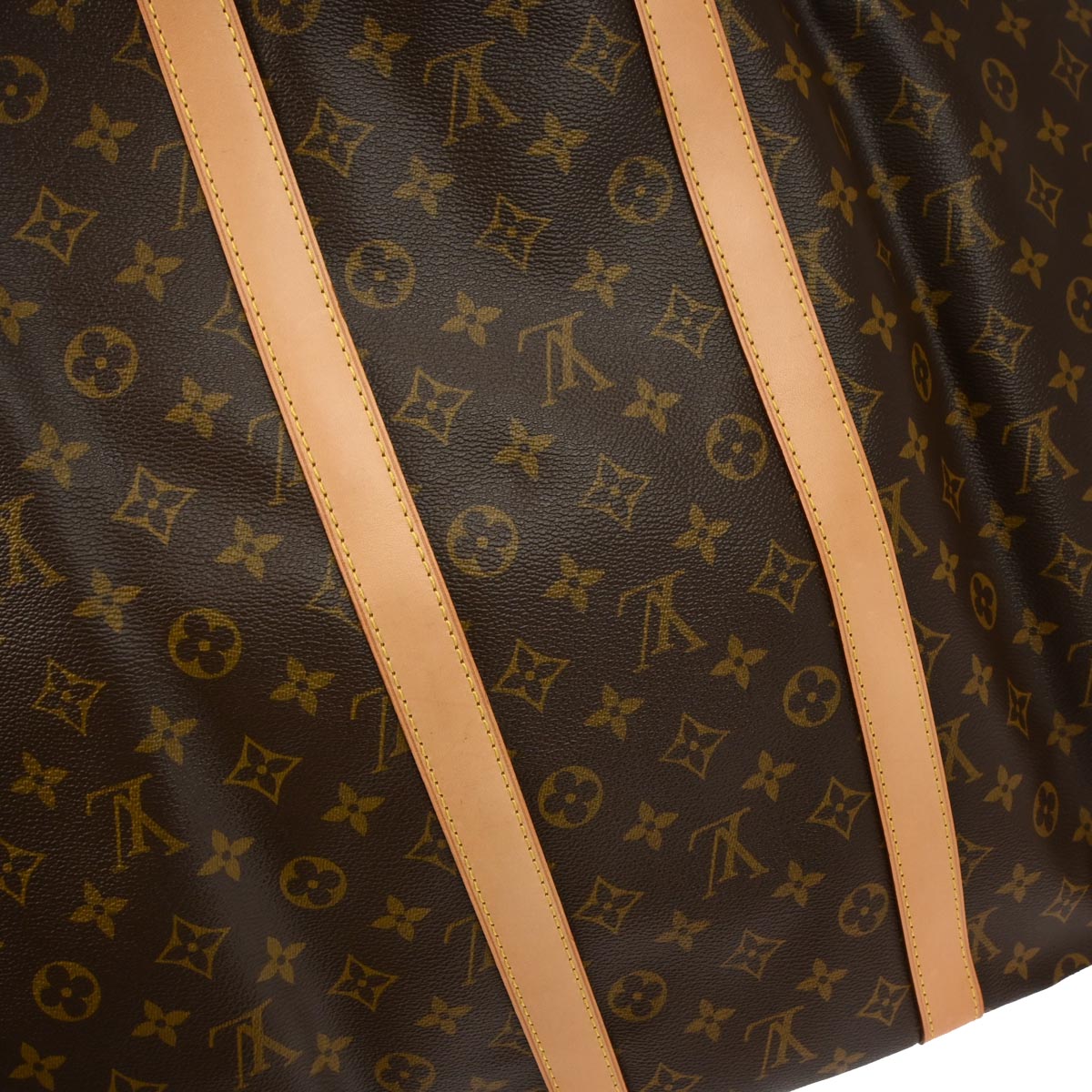 Louis Vuitton 2005 0Monogram Keepall Bandouliere 55 Duffle Bag M41414