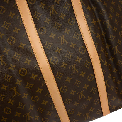 Louis Vuitton 2005 0Monogram Keepall Bandouliere 55 Duffle Bag M41414