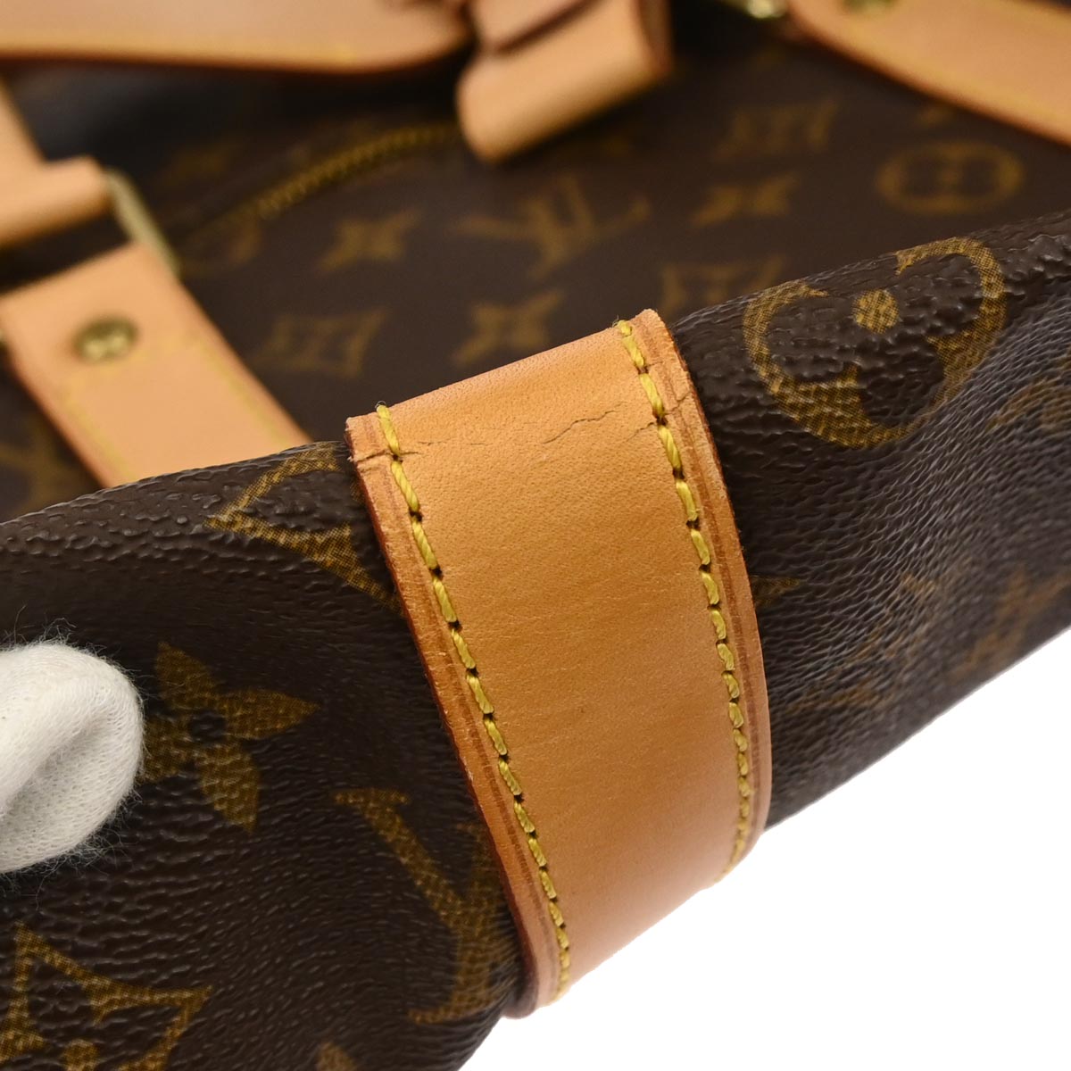 Louis Vuitton Monogram Keepall Bandouliere 55 Duffle Bag M41414