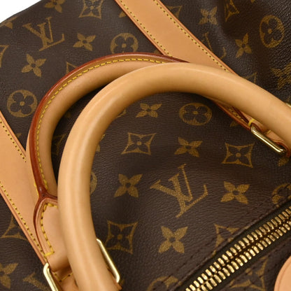Louis Vuitton Monogram Keepall Bandouliere 55 Duffle Bag M41414