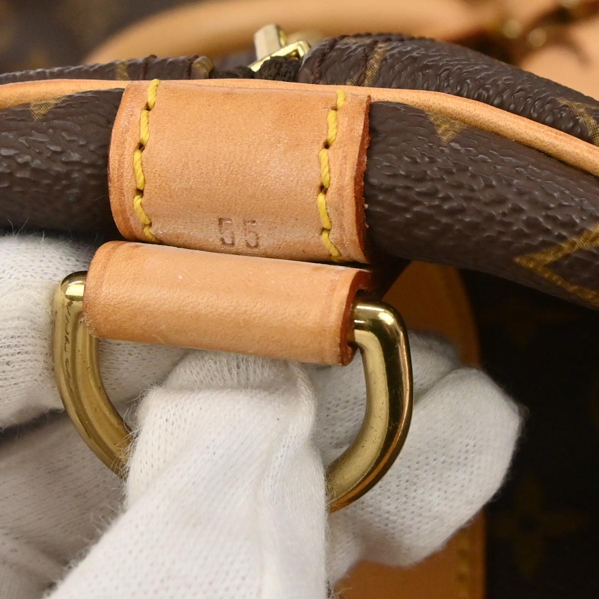 Louis Vuitton Monogram Keepall Bandouliere 55 Duffle Bag M41414