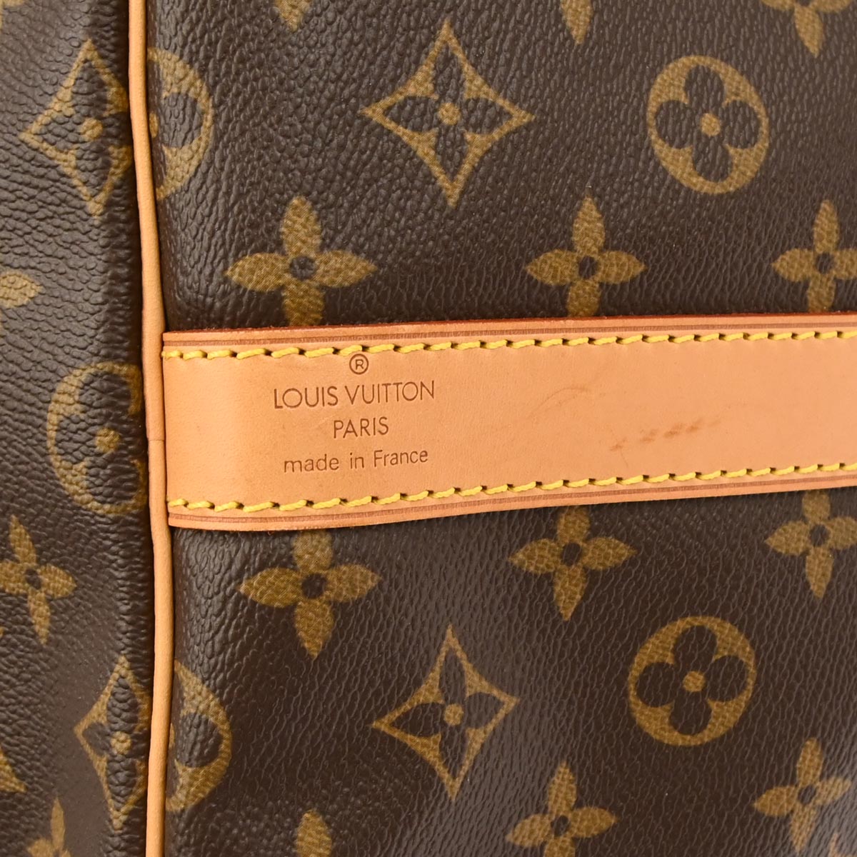 Louis Vuitton 2003 Monogram Keepall Bandouliere 55 Duffle Bag M41414