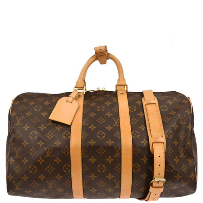 Louis Vuitton 1998 Monogram Keepall Bandouliere 45 Duffle Bag M41418