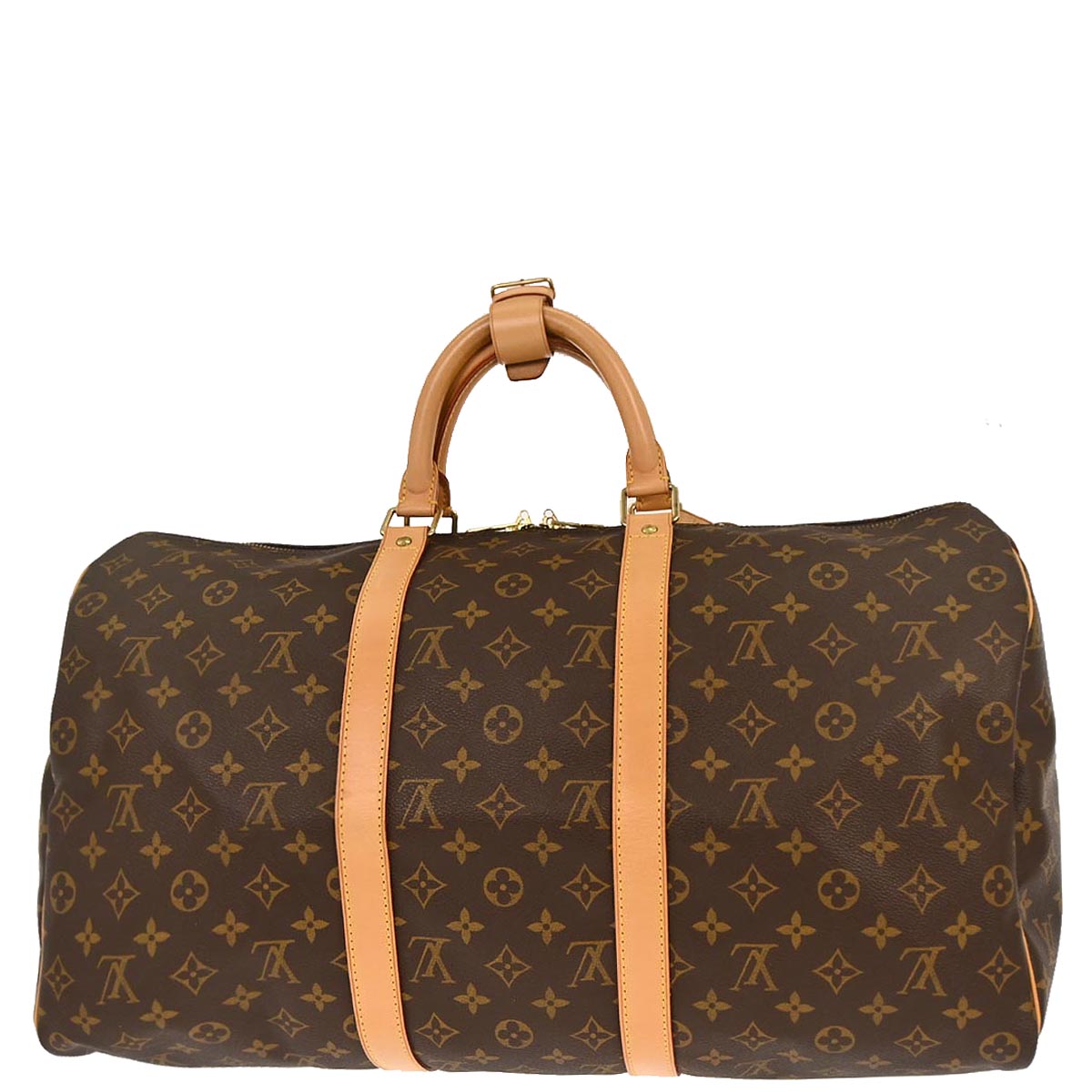 Louis Vuitton Monogram Keepall 50 Duffle Travel Handbag M41426