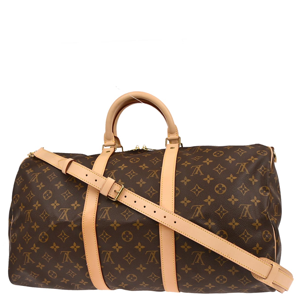 Louis Vuitton 1997 Monogram Keepall Bandouliere 50 Duffle Bag M41416
