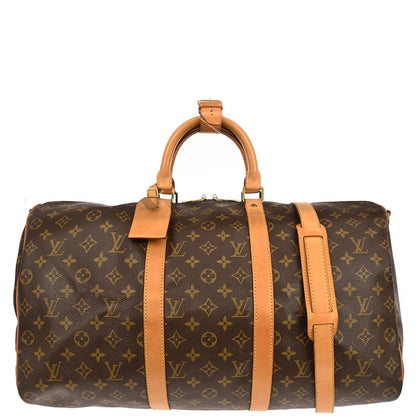 Louis Vuitton 1992 Monogram Keepall Bandouliere 50 Duffle Bag M41416
