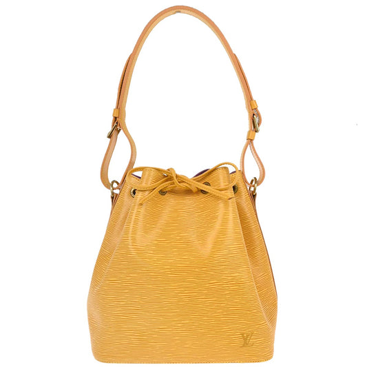 Louis Vuitton Yellow Epi Petite Noe Shoulder Bag M44109