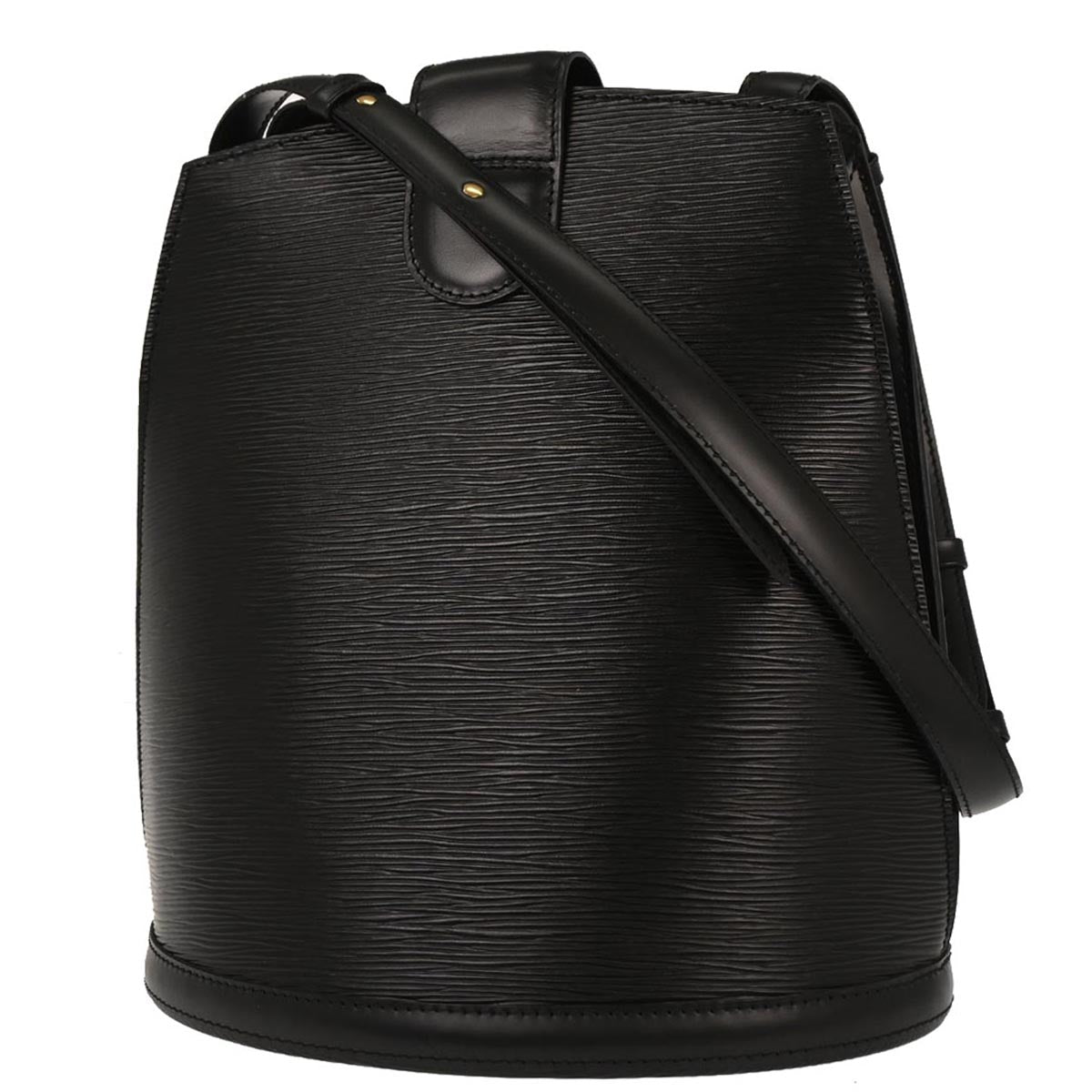 Louis Vuitton Black Epi Cluny Shoulder Bag M52252