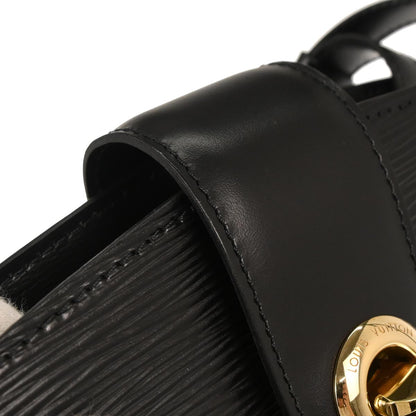 Louis Vuitton Black Epi Cluny Shoulder Bag M52252