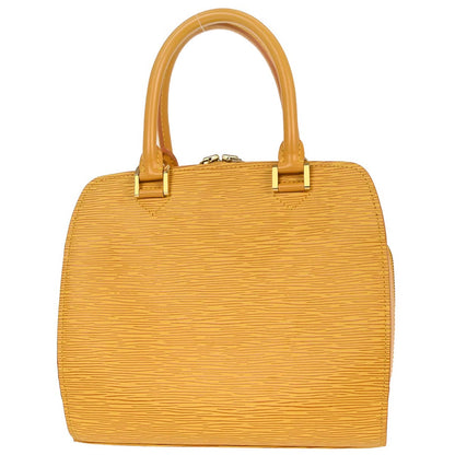 Louis Vuitton Yellow Epi Pont Neuf Handbag M52059
