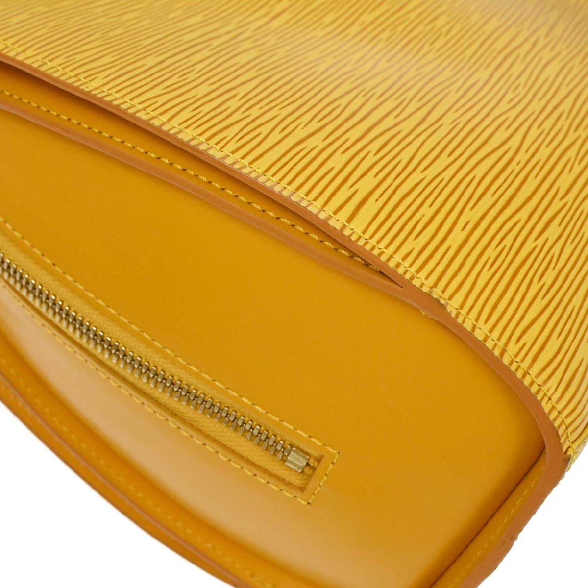 Louis Vuitton Yellow Epi Pont Neuf Handbag M52059