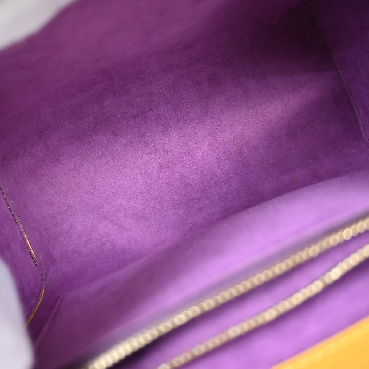 Louis Vuitton Yellow Epi Pont Neuf Handbag M52059