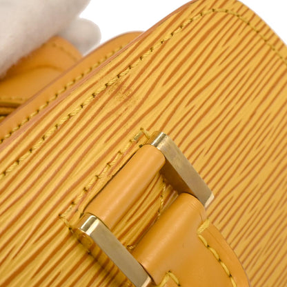 Louis Vuitton Yellow Epi Pont Neuf Handbag M52059