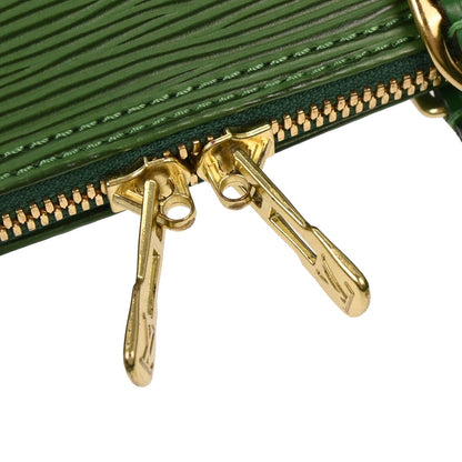 Louis Vuitton Green Epi Alma 2way Handbag M52144