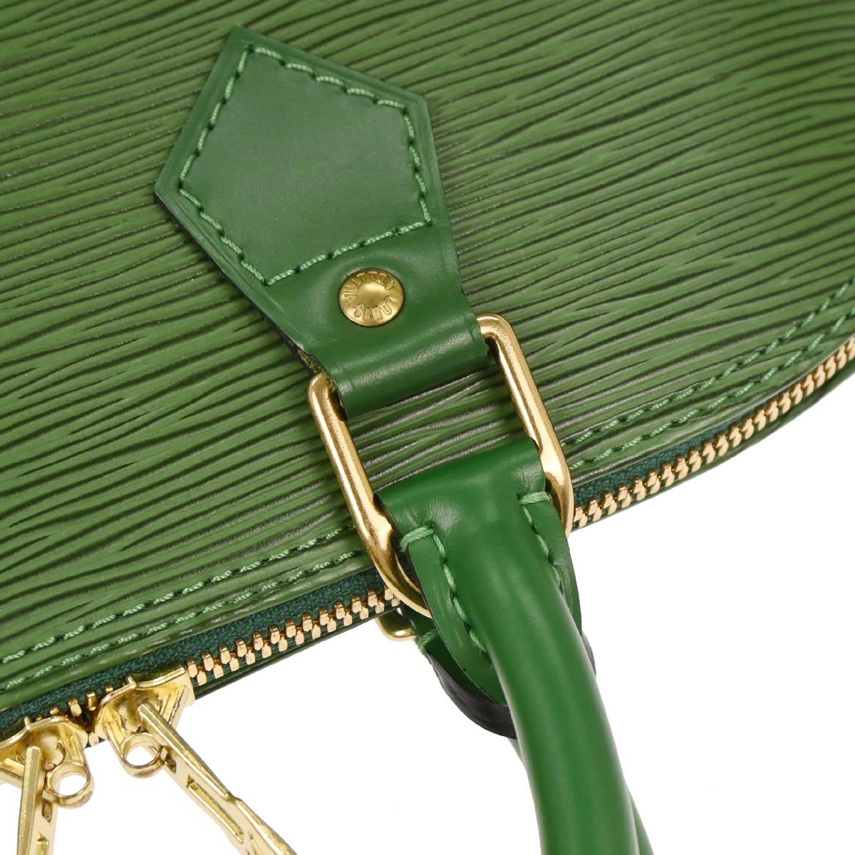 Louis Vuitton Green Epi Alma 2way Handbag M52144