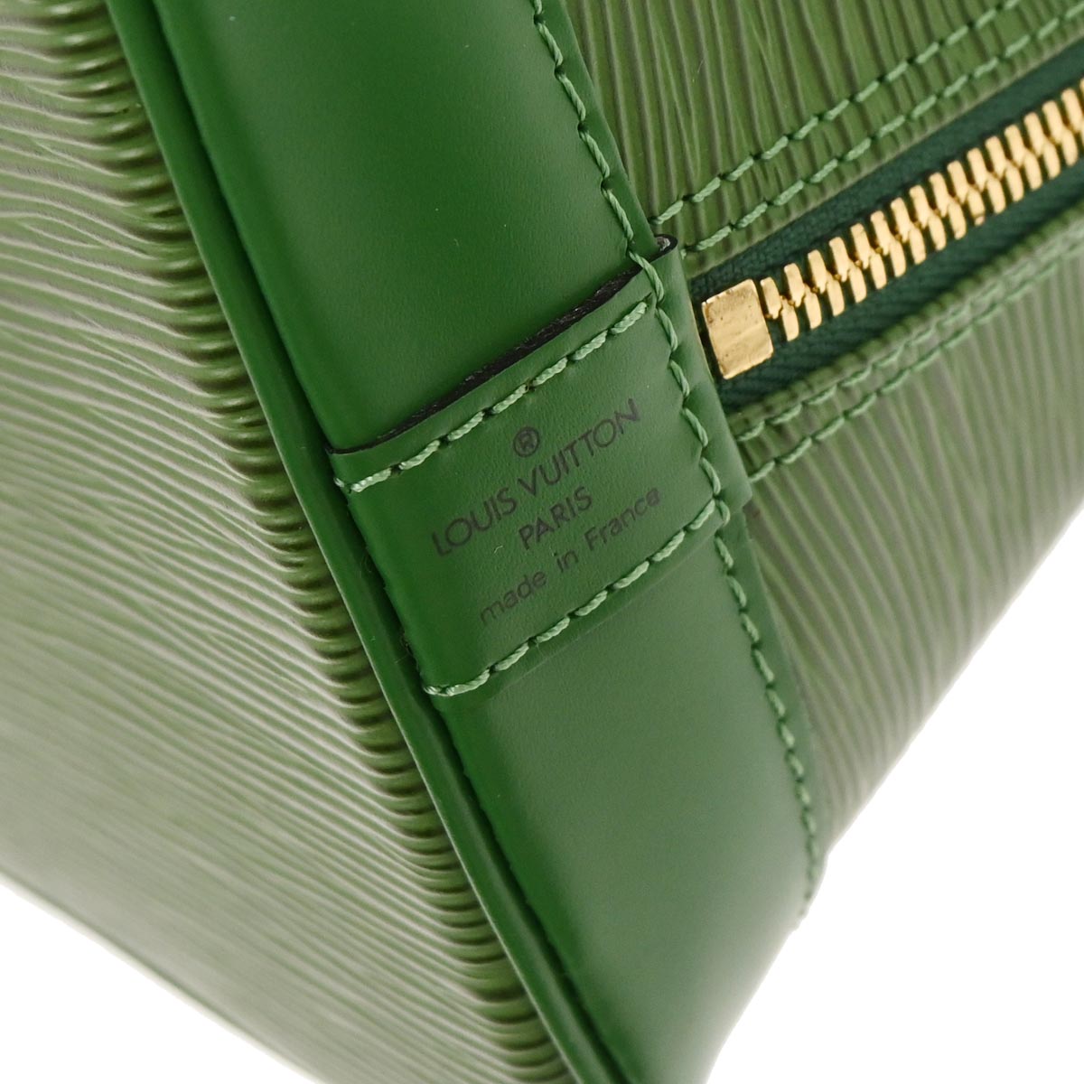 Louis Vuitton Green Epi Alma 2way Handbag M52144