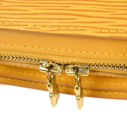 Louis Vuitton Yellow Epi Pont Neuf Handbag M52059
