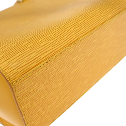 Louis Vuitton Yellow Epi Pont Neuf Handbag M52059