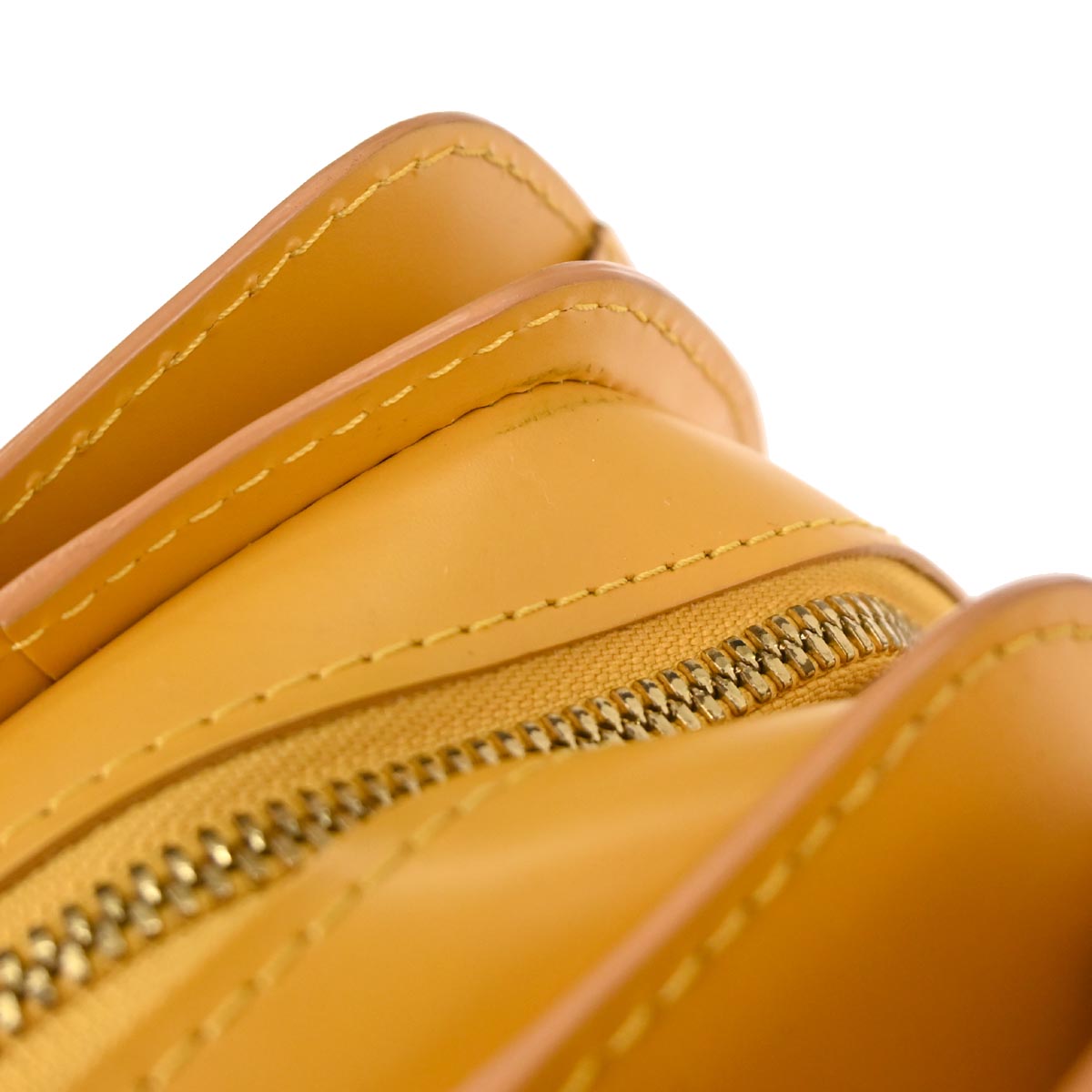 Louis Vuitton Yellow Epi Pont Neuf Handbag M52059