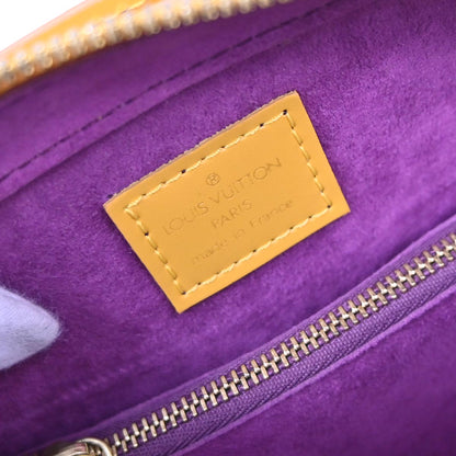 Louis Vuitton Yellow Epi Pont Neuf Handbag M52059