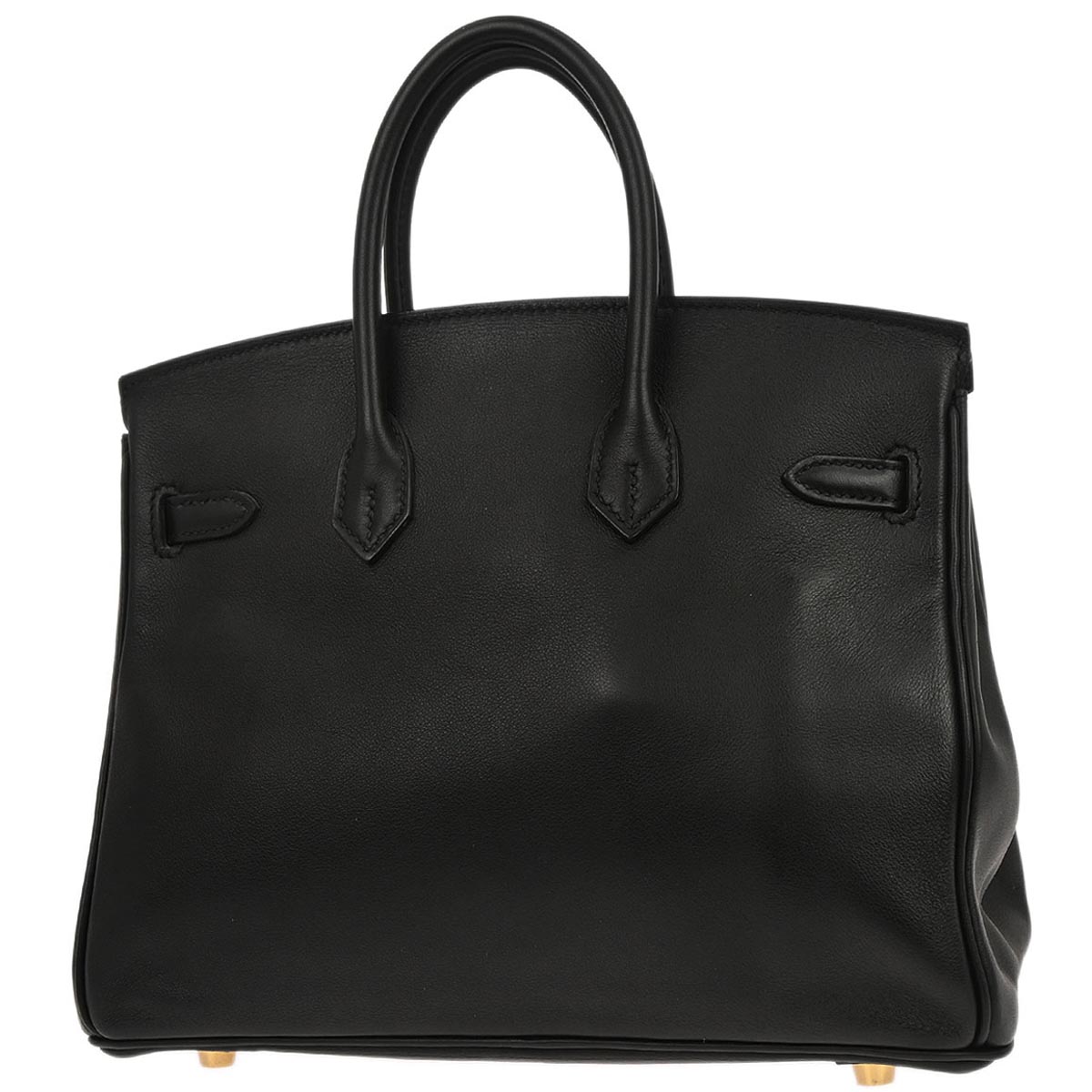 Hermes Black Swift Birkin 25 Handbag