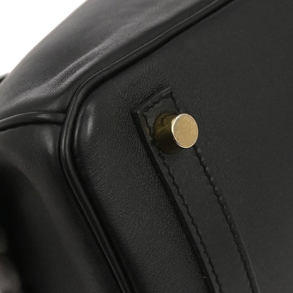 Hermes Black Swift Birkin 25 Handbag