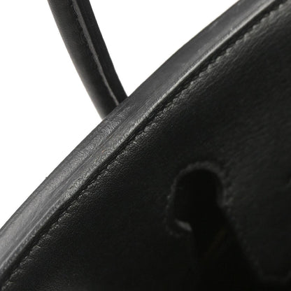 Hermes Black Swift Birkin 25 Handbag