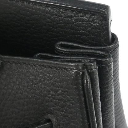 Hermes Black Ardennes Birkin 35 Handbag