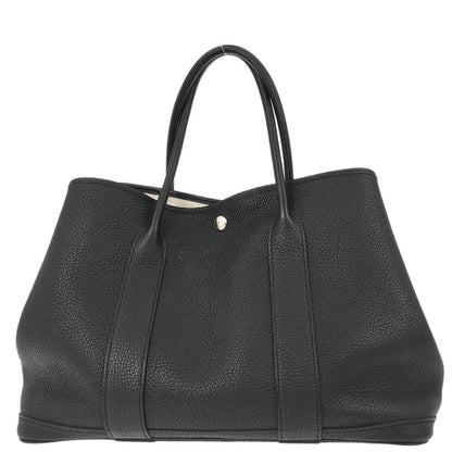 Hermes 2017 Black Negonda Garden Party 36 PM Tote Handbag