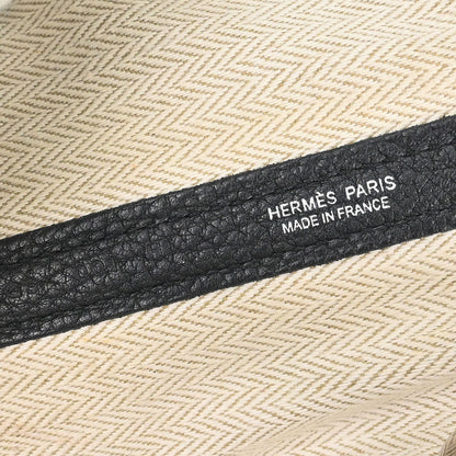Hermes 2017 Black Negonda Garden Party 36 PM Tote Handbag