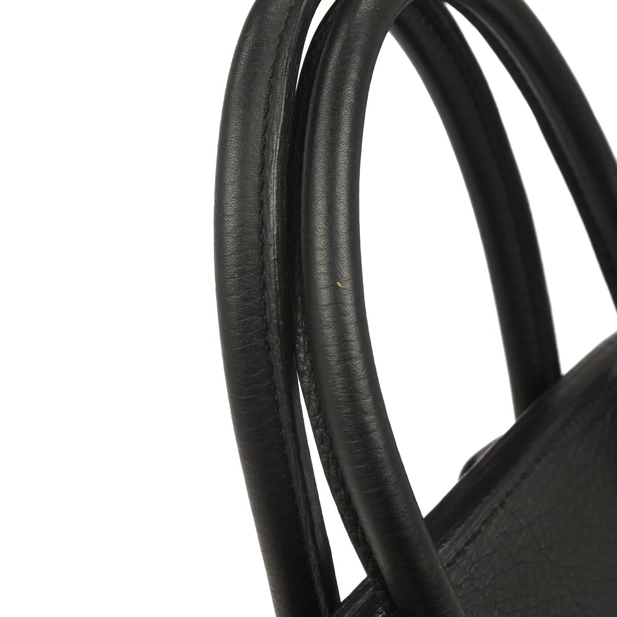 Hermes Black Taurillon Clemence Birkin 30 Handbag