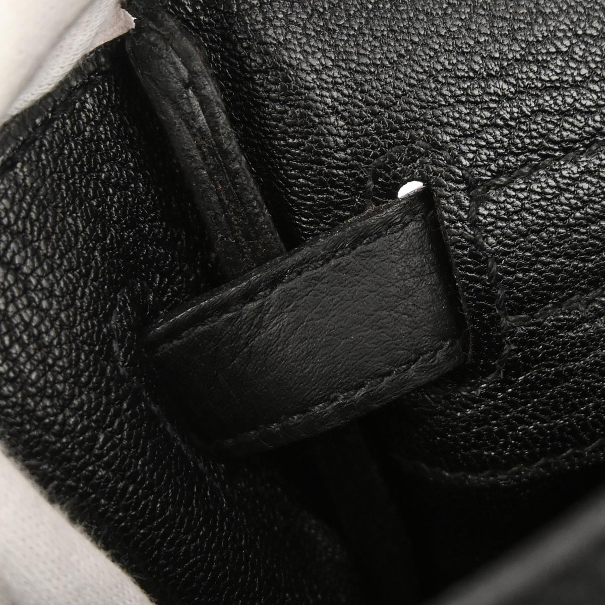 Hermes Black Taurillon Clemence Birkin 30 Handbag