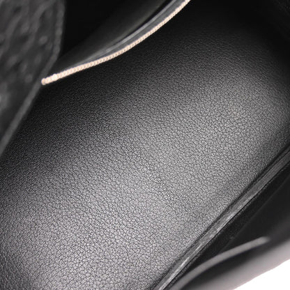 Hermes * Black Ostrich Birkin 35 Handbag