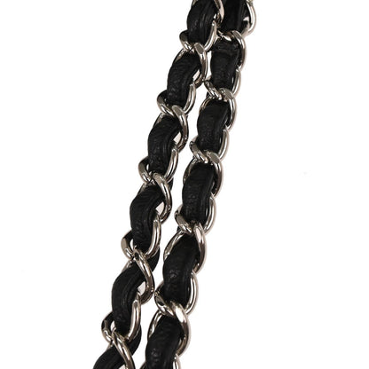 Chanel 2006-2008 Black Caviar Skin Petite Timeless Tote PTT Chain Handbag