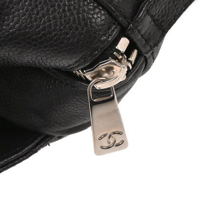 Chanel 2006-2008 Black Caviar Skin Petite Timeless Tote PTT Chain Handbag