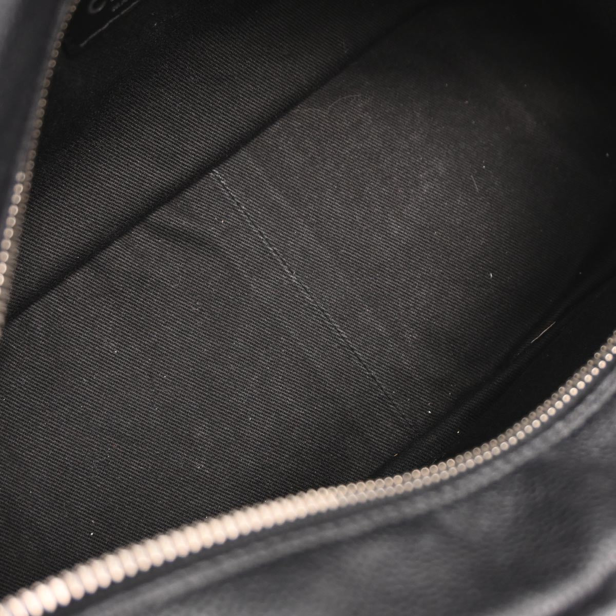 Chanel 2006-2008 Black Caviar Skin Petite Timeless Tote PTT Chain Handbag